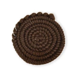 Wolcrêpe Donkerbruin 10cm