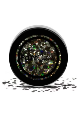 Chunky Glitter Paint Glow Black Enchantress