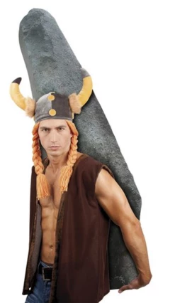 Viking Helm Met Haar Pluche