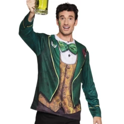 Fotorealistisch Shirt Irish Man – XL