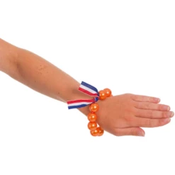 Armband Oranje Parels