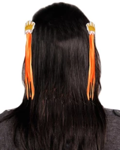 Oranje Haarclipset Kroon