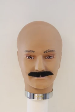 Plaksnor Echt Haar Recht Zwart