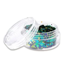 Chunky Glitter Superstar Peacock