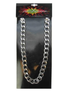 Pooier Ketting Grof Zilver