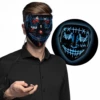 Masker Met LED Killer Smile Blauw -MONNIKENDAM Verkoop wconn 399662