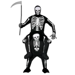 Gedragen Door Skelet Kostuum