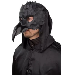 Oogmasker Zwarte Raaf Met Snavel