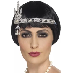 Hoofdband Charleston Jewel Silver