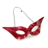 Oogmasker Vogelmodel Hologram – Rood