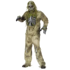 Skelet Zombie Kostuum Met Masker