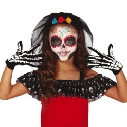 Skelet Handschoenen Kind