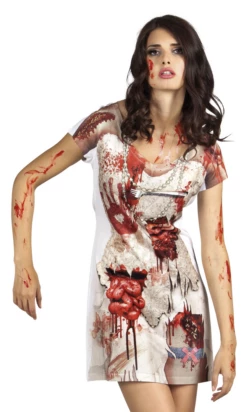 Fotorealistisch Jurk Zombie Bride – Large