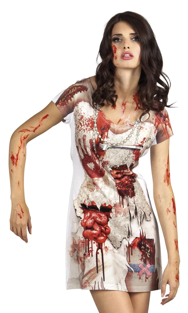 Fotorealistisch Jurk Zombie Bride – Large 3 Fotorealistisch Jurk Zombie Bride – Large