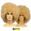 Afro Pruik Theater Kwaliteit Blond