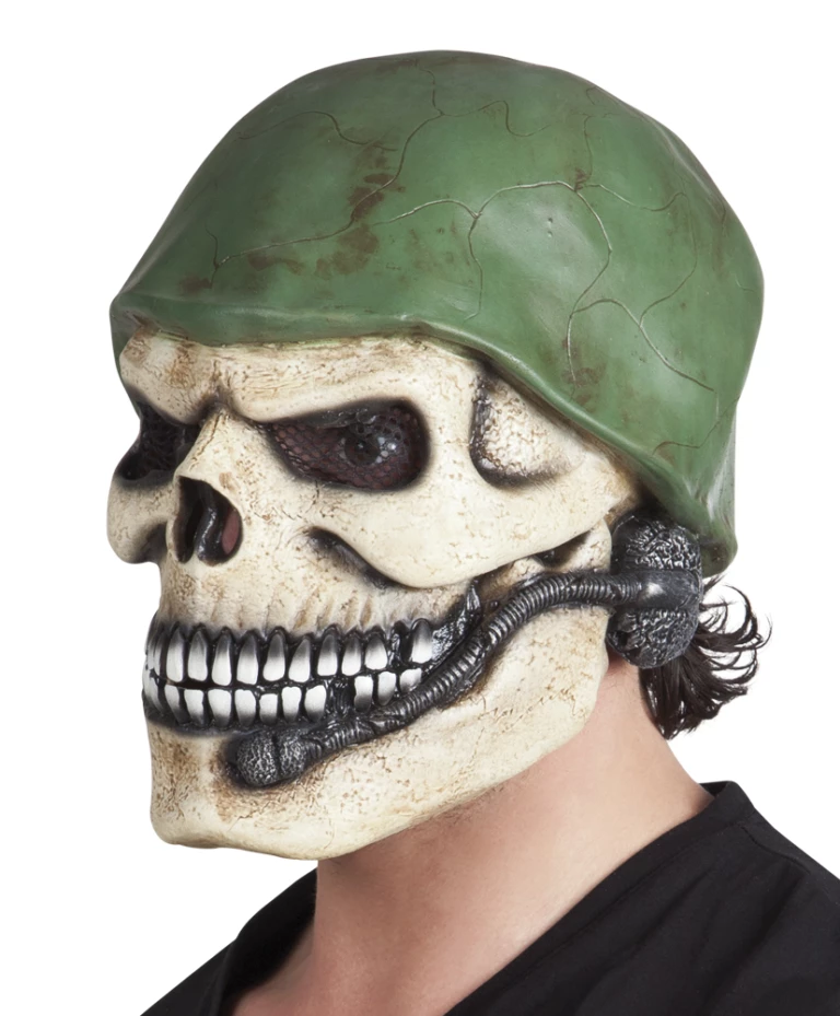 Soldatenschedel Masker 3 Soldatenschedel Masker