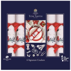 6 St. Christmas Crackers Traditional Signature 14 Inch XAMTS2902