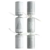 100st. Christmas Crackers White And Silver Tree 10 Inch XIGDC0607