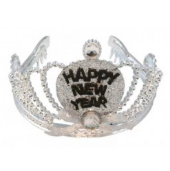 Tiara Happy New Year Met LED Verlichting