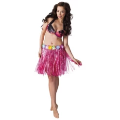 Hawaii Rokje Roze 45cm