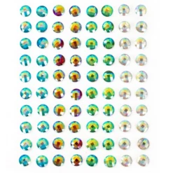 Face And Body Stickers Rondjes 80st