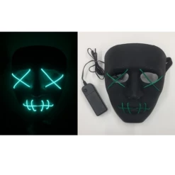The Purge Masker Met Licht