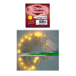 LED Lichtsnoer Geel 2 Meter