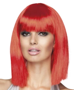 Pruik Dance Rood