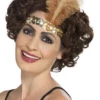 Hoofdband Charleston Flapper Goud -MONNIKENDAM Verkoop wconn 401302