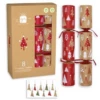 8 St. Christmas Crackers Kraft Trees 12 Inch XAMGS501 -MONNIKENDAM Verkoop wconn 401363