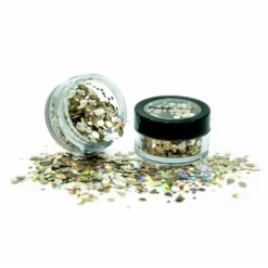 Chunky Glitter Paint Glow Holografisch Golden Girl