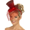 Mini Hoedje Op Diadeem Glitter Rood -MONNIKENDAM Verkoop wconn 401450