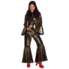 Disco Jumpsuit Studio 54 Goud