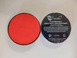 Aqua Fluor UV Schmink Klein Rood