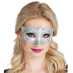 Oogmasker Felina Zilver
