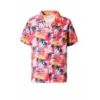 Hawaii Blouse Rood -MONNIKENDAM Verkoop wconn 401956