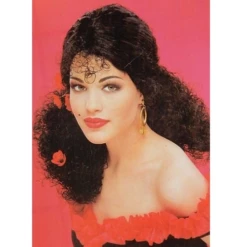 Spaanse Dames Pruik Carmen