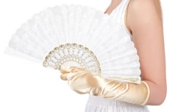 Waaier Klassiek Granada Wit