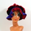 Baret Piet Klassiek Rood/zwart/blauw