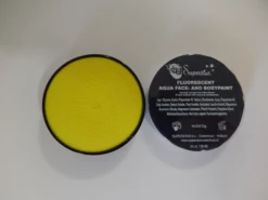 Aqua Fluor UV Schmink Klein Geel