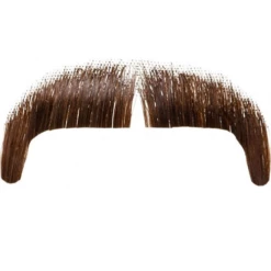 Plaksnor Echt Haar Gangster Bruin