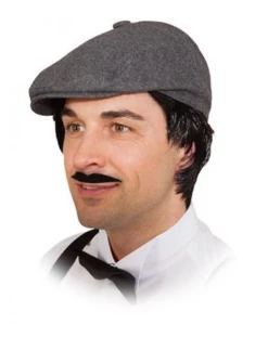 Platte Pet Jaren 20 Grijs