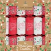 6 St. Christmas Crackers Musical Game Rood/wit 12 Inch -MONNIKENDAM Verkoop wconn 402543