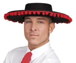 Spaanse Hoed Met Balletjes