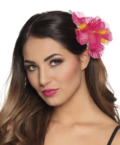 Hawaii Bloem Hibiscus Roze