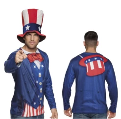 Fotorealistisch Shirt Uncle Sam