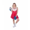 Cheerleader Outfit Rood Met Pompoms -MONNIKENDAM Verkoop wconn 402992