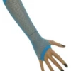 Nethandschoenen Lang Neon Blauw
