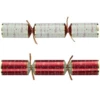 50 St. Christmas Crackers Greetings Crème/rood 11 Inch. -MONNIKENDAM Verkoop wconn 403488