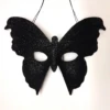 Oogmasker Vlinder Zwart Glitter 1 Oogmasker Vlinder Zwart Glitter -MONNIKENDAM Verkoop wconn 403773